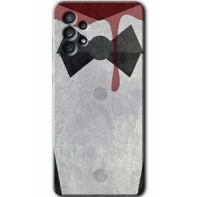 Samsung Galaxy A32 4G HD Desen Baskılı Arka Kapak - Gentleman Blood Kılıf