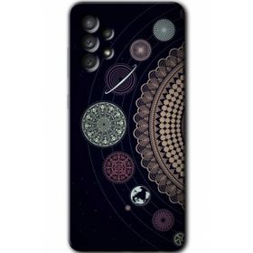 Samsung Galaxy A32 4G HD Desen Baskılı Arka Kapak - Gezegen Döngüsü Kılıf