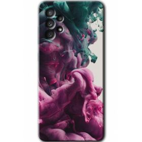 Samsung Galaxy A32 4G HD Desen Baskılı Arka Kapak - Liquid Cloud Kılıf