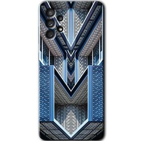 Samsung Galaxy A32 4G HD Desen Baskılı Arka Kapak - Retro Building Kılıf