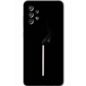 Samsung Galaxy A32 4G HD Desen Baskılı Arka Kapak - Sönmüş Kibrit Kılıf