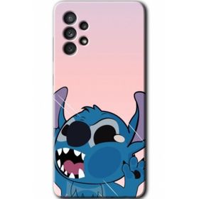 Samsung Galaxy A32 4G HD Desen Baskılı Arka Kapak - Stitch Kılıf