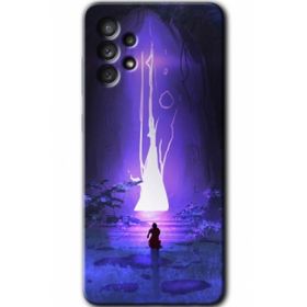 Samsung Galaxy A32 4G HD Desen Baskılı Arka Kapak - Wanderer Silhouette Kılıf