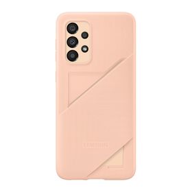 Samsung Galaxy A33 Kart Yuvalı Turuncu Kılıf