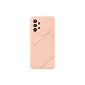 Samsung Galaxy A33 Kart Yuvalı Turuncu Kılıf
