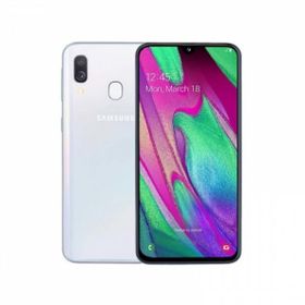 Samsung Galaxy A40 64GB Beyaz Outlet-Teşhir