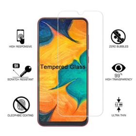 Samsung Galaxy A40 Tamperli Ekran Koruyucu Uyumlu Kırılmaz Cam
