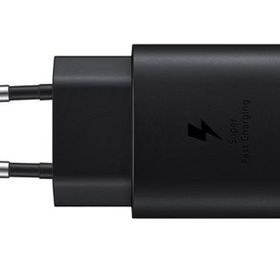 Samsung Galaxy A40s 25w Siyah Type-C Fast Şarj Adaptörü
