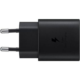 Samsung Galaxy A41 25w Siyah Type-C Fast Şarj Adaptörü