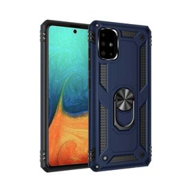 Samsung Galaxy A41 Vega Yüzüklü Tank Kapak Kılıf
