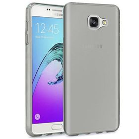 Samsung Galaxy A5 2016 Kılıf Şeffaf Silikon Kılıf Kırılmaz Cam