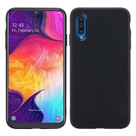 Samsung Galaxy A50 İçi Kadife Siyah Uyumlu Silikon Kılıf