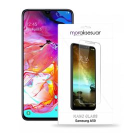 Samsung Galaxy A50 Nano Glass Ekran Koruyucu Uyumlu Kırılmaz Cam