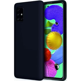 Samsung Galaxy A51 Siyah Uyumlu Silikon Kılıf