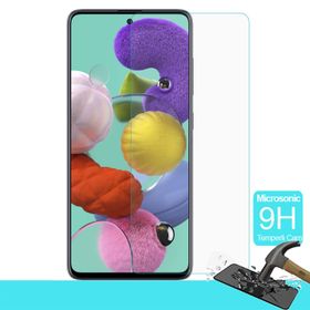 Samsung Galaxy A51 Temperli Ekran Koruyucu Uyumlu Kırılmaz Cam