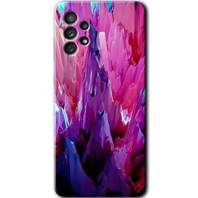 Samsung Galaxy A52 HD Desen Baskılı Arka Kapak - Abstraction Sharp Kılıf