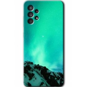 Samsung Galaxy A52 HD Desen Baskılı Arka Kapak - Aurora Kılıf