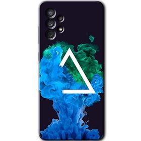 Samsung Galaxy A52 Hd Desen Baskılı İnk Clot Arka Kapak Kılıf