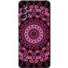 Samsung Galaxy A52 Hd Desen Baskılı Mandala Patterns Kaleidoscope Arka Kapak Kılıf
