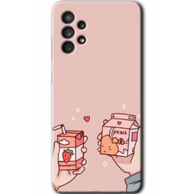 Samsung Galaxy A52 Hd Desen Baskılı Meyveli Süt Arka Kapak Kılıf