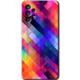 Samsung Galaxy A52 Hd Desen Baskılı Multi Oblique Arka Kapak Kılıf