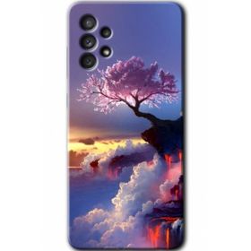 Samsung Galaxy A52 Hd Desen Baskılı Wash Red Wall Arka Kapak Kılıf
