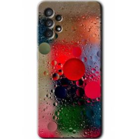 Samsung Galaxy A52 Hd Desen Baskılı Wet Bubbles Arka Kapak Kılıf