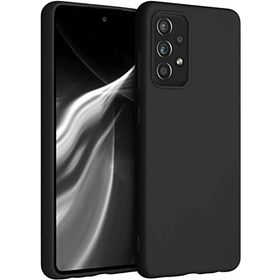 Samsung Galaxy A52s İnce Mat Esnek Silikon Siyah Kılıf