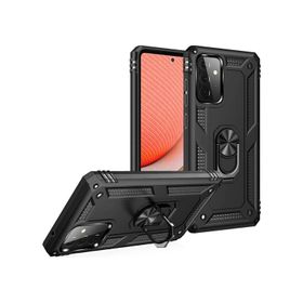 Samsung Galaxy A52s Zırhlı Standlı Mıknatıslı Tank Kapak Kırmızı Kılıf