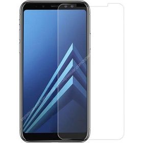 Samsung Galaxy A6 SM A600F Şeffaf Ge Temperli Ekran Koruyucu Uyumlu Kırılmaz Cam