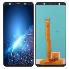 Samsung Galaxy A7 2018 A750 Dokunmatik Siyah Oled Lcd Ekran