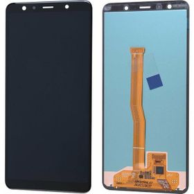 Samsung Galaxy A7 2018 A750 Dokunmatik Siyah Oled Lcd Ekran