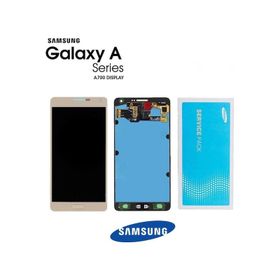 Samsung Galaxy A7 A700 Lcd Gold Ekran