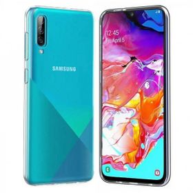 Samsung Galaxy A70 Ultra İnce Şeffaf Uyumlu Silikon Kılıf
