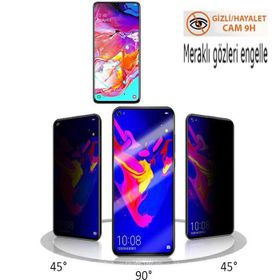 Samsung Galaxy A70 Zore Ekran Koruyucu Uyumlu Kırılmaz Cam