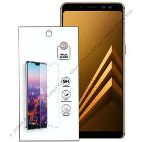 Samsung Galaxy A8 2018 Temperli Ekran Koruyucu Uyumlu Kırılmaz Cam