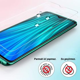 Samsung Galaxy A8 2018 Temperli Ekran Koruyucu Uyumlu Kırılmaz Cam