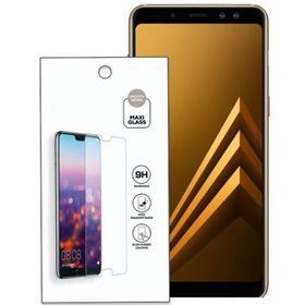 Samsung Galaxy A8 2018 Temperli Ekran Koruyucu Uyumlu Kırılmaz Cam