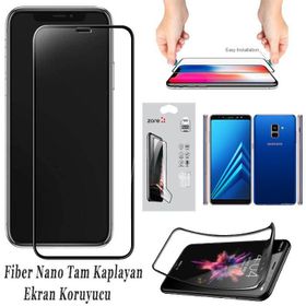 Samsung Galaxy A8 Plus 2018 Nano Ekran Koruyucu Uyumlu Kırılmaz Cam