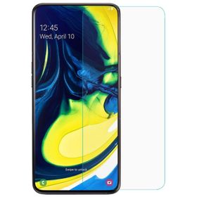 Samsung Galaxy A80 Temperli Ekran Koruyucu Uyumlu Kırılmaz Cam