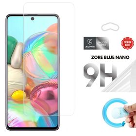 Samsung Galaxy A81 Esnek Nano Ekran Koruyucu Uyumlu Kırılmaz Cam