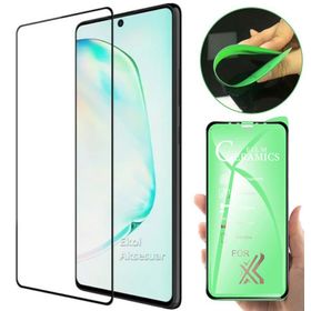 Samsung Galaxy A81 Esnek Nano Ekran Koruyucu Uyumlu Kırılmaz Cam