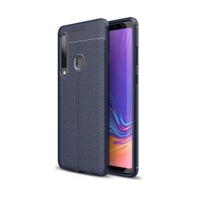 Samsung Galaxy A9 2018 Niss Deri Görünümlü Silikon Kılıf