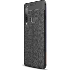 Samsung Galaxy A9 2018 Niss Deri Görünümlü Silikon Kılıf
