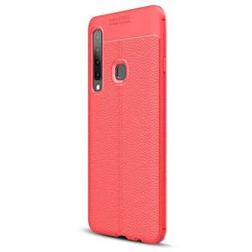 Samsung Galaxy A9 2018 Niss Deri Görünümlü Silikon Kılıf