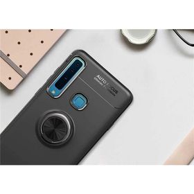 Samsung Galaxy A9 2018 Ravel Yüzüklü Silikon Kılıf