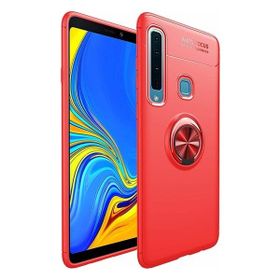 Samsung Galaxy A9 2018 Ravel Yüzüklü Silikon Kılıf