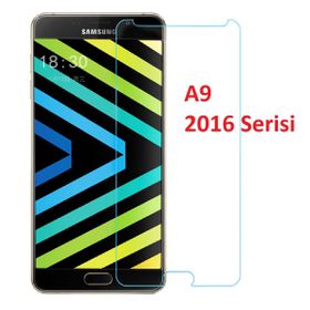 Samsung Galaxy A9 Temperli Ekran Koruyucu Uyumlu Kırılmaz Cam