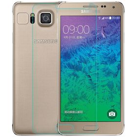 Samsung Galaxy Alpha Zore Temperli Ekran Koruyucu Uyumlu Kırılmaz Cam