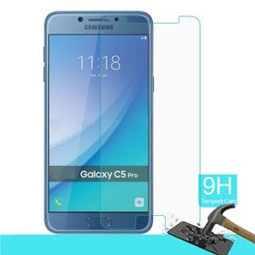 Samsung Galaxy C5 Pro Temperli Ekran Koruyucu Uyumlu Kırılmaz Cam